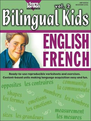 cover image of Bilingual Kids: English-French, Volume 2